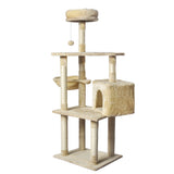 PaWz Cat Tree Toy Scratching Post Scratcher Beige JJ0836-CR_NZ