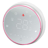 Smart Home Thermostat Wireless Smart WiFi Voice APP Controlled Thermostat with Round Base for Water V1294-YM0901-3114230117012