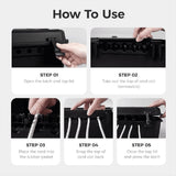 Outdoor Weatherproof Connection Box, Ip54 Water- Extension Cord Connection Box, Electrical Box to V1369-AZ3-W-11338