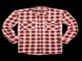 Mens 100% Cotton Flannelette Shirt Long Sleeve Check Authentic Flannel - Red/Navy - 5XL V563-FS-FP22-49-5XL