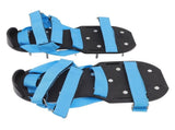 Lawn Aerator Shoes Garden Scarifier Shoes Soil Aeration Spike Shoes for Patio Yard Grassland Blue V1294-YM0718-3111220248511