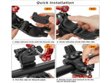 360 Degree Rotating Bike Mount For Sports Cameras PRL-B8572ACD