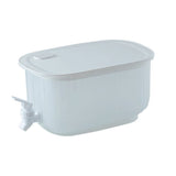 Drink Dispenser For Beverage Dispenser With Spigot, Milk, Lemonade Dispenser With Lids For V1369-AZ3-W-09828