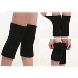 1 Pair Gray Knee Warmers for Women,Warm Knee Pads for Arthritic,Soft Fabric Leg Warmers,Elastic Knee V1369-AZ3-W-18903