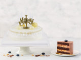 10 inch Clear cake Box, Large Transparent cake Box,tall cake boxes with Ribbon,10x10x9inch V1258-DP02-WO-1010