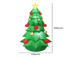Santaco 2.5M Inflatable Christmas with Led Lights INFL1049