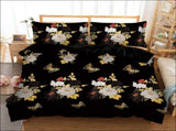 Black Sorrento Marigold Quilt / Doona / Duvet Cover set V745-AQ044043Q3