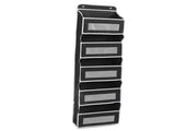 5 Shelf Hanging Closet Organizer Non Woven Fabric Over The Door Storage Bags with 5 5 Mesh V1294-YM0901-3117240298512
