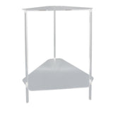 Acrylic End Table 2 Tier Corner Side Table Small Corner Table for Living Room Bedroom Balcony Easy V1294-YM0901-3116240024811