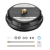 VEVOR 15" Pressure Washer Surface Cleaner 4000 Max PSI Plastic 2 Extended Wands V952-GYQXJBMQJQYPSIZVYV0