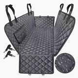 100% Waterproof Pet Car Seat Cover Hammock Heavy-Duty 600D Scratch-Resistant, Anti-Slip, Soft & V1341-ZY-ECLLSAYZ-BLACK