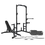 CORTEX PR2 Half Rack with 90kg Standard Tri-Grip Weight, Bar and Bench Set V420-CSST-PR2SET-D