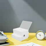 Acrylic Feedback Box with Lock for Election Use, Secure Transparent Ballot Box, 1 Set V1370-AZ4-16584
