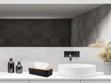 Tissue Box Cover,Tissue Holders,Tissue Box Holder for Bathrooms,Bamboo Cover Plate,Home and V1259-DP01-A-3224