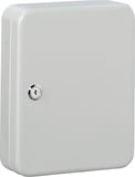 20-Hook White Locking Key Cabinet with Security Cylinder Lock V1188-MS-731-124