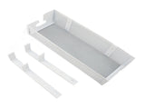 Under Desk Cable Management Tray Mesh Desk Cable Management Box with Clamp Mount Desk Cord Organizer V1294-YM0901-3117240337211