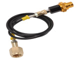 Soda Machine Hose Kit 1.5m Black Soda Hose with Gold Quick CO2 Tank Refill V1294-YM3113220267711-0421