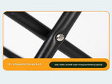 Green 2 Pack Portable foldable stool with a crossbody strap - High Carbon Steel Frame and Oxford V888-ELOSUNG56186-3