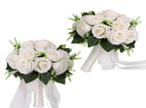 Artificial Rose Bridal Bouquet Beautiful Elegant Lightweight Artificial Rose Bouquet Wedding V1294-YM0901-3115250116111
