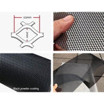 Gardeon Gutter Guard Aluminium Mesh 60M 100x20cm Black ALUM-MESH-0730-BK-COM-60