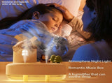 Ultrasonic Humidifiers for Bedroom and Office,Cold fog humidifier with music box, rotary windmill V1369-AZ3-W-03837
