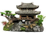 Classic Resin Aquarium Decoration Realistic Eco-Friendly Castle V1188-MS-227-1196