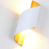 10W Spiral LED Wall Light 3000K Warm White V1189-WXF-521-0091