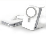 OneAdaptr OneGo White 5 in 1 MagSafe Charging Stand Power Bank OG-B10WH