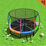 Kahuna Rainbow 12 ft Trampoline TRA-KAH-12-RB