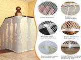 Safety Net - Baby and Animal Safety Gate - 600 x 79 cm - Robust - Adjustable - Baby Safety V1188-NK-BOL-252