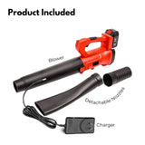 RYNOMATE 18V Cordless Leaf Blower with Lithium Battery and Charger Kit V227-8287715000451