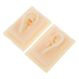 1 Pair Ear Model Manikin Ear Display Sample Display Tools for Ear Anatomy Model Portable Blender V1192-AZ-W-11068