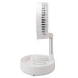 Folding Telescopic Fan 4 Speed USB Charging Remote Control Portable Desktop Floor Fan with Light for V1294-YM0715-3113220109911