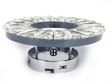 Crystal Wall Lamp 12W Stainless Steel Decorative Lamp for Hotel Corridor Stairway 85-265V White V1294-YM0901-3119210035311