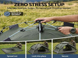 Weisshorn 2 Person Camping Tent Automatic Pop Up Water Repellent Shade Outdoor TENT-E-CA2-AT