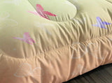 Aqua Sunset Butterfly Dream Comforter Quilted Doona Set V745-AB010897AJ3
