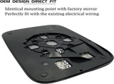 Driver Left Side Blind Spot Mirror Replacement for 2005 2006 2007 2008 Dodge Ram 1500 2500 3500 V1189-LC-AMZ-00199