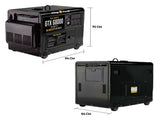 Diesel Generator Single Phase 8.4kw Rated Diesel 6kw 13hp Portable 6 outlets V379-DIESLGEN84
