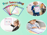 Erasable and Writable Folders Pack of 30 Includes 30 water-based whiteboard markers and 1 eraser V1188-ZXY-11176