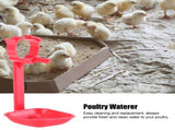 20Pcs Chicken Nipple Drinker Cups Waterer Hanging Cup Drinking Water Tool Farm Supplies V1294-YM0901-3111200071211