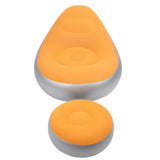 Inflatable Lounge Chair Folding Portable Blow Up Sofa with Footstool for Indoor Outdoor Balcony V1294-YM0901-3116250000412