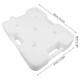 1Set Pool Ladder Weight Box with Adjustable Straps for Enhanced Stability Durable Plastic Waterproof V1370-AZ4-15324
