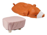 Cute Animal Footstool with Soft Padded Cushion and Prevent Slip Feet Small Footrest Stools for Kids V1294-YM0703-3116230004215