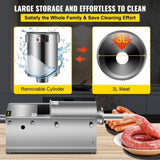 Manual Sausage Stuffer, 3 L / 7 LBS Horizontal Sausage Machine, Dual-Speed Meat Stuffer, Made of V952-GCJSDSPS3L0000001V0