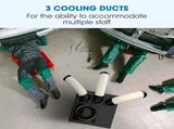 POLYCOOL 6.5kW Portable Industrial Spot Cooler, with Triple Cooling Ducts, 15A Plug V219-AIRINDPLYA75K
