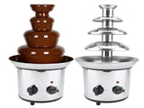 4 Tiers Electric Chocolate Melting Machine Fondue Maker Fountain V1294-YM0901-AU-JY12519
