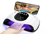 Professional U V Nail with Phone Holder Automatic Sensor and 4 Timers Features 57 Bulbs Nail V1192-AZ-W-31881