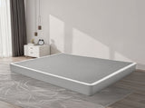 Box Spring, King Size Bed Frame with Washable Fabric Cloth, Heavy Duty Metal Frame for King Bed, 230 V952-XXDH80769INC77UZP001V0