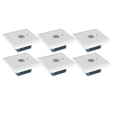 8pcs Concealed Sound Control Switch Light Control Panel for Home Office 250V 10A V1294-YM0715-3114210150511