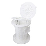 Retractable Portable Toilet Foldable Travel Toilet 7 Level Adjustable Height Camping Portable Potty V1294-YM0901-3111240205811